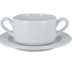 RAK Porcelain Tableware RAK ACCESS SOUP BOWL SAUCER