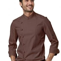 Siggi Uniform CHEF JACKET TOBACCO