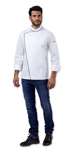 Siggi CHEF JACKET WHITE 1 Siggi CHEF JACKET WHITE