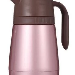TAI Steel Tableware "SS VACCUM HANDYPOT, CAP: 1.2ltr, COLOR: PINK."
