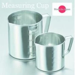 TAI Steel 18-8 STAINLESS STEEL MEASURING CUP (200CC) DIM: 63X73MM