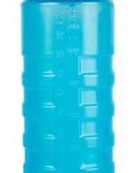 Traex Kitchenware SQUEEZE BOTTLE DISPENSER, WIDE MOUTH BLUE BOTTLE - 24 OZ