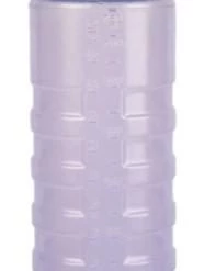 Traex "COLOR MATE SQUEEZE BOTTLE DISPENSER, 24oz, WIDE MOUTH, STANDARD CAP, MOULDED IN OUNCE MARKING, POLYETHYLENE, PURPLE BOTTLE"
