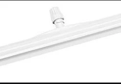 TTS Cleaning And Hygiene WHITE PLASTIC FLOOR SQUEEGEE,WHITE RUBBER,DIA-45CM