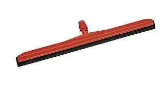 TTS RED PLASTIC FLOOR SQUEEGEE,BLACK RUBBER,DIA-45CM 1 TTS RED PLASTIC FLOOR SQUEEGEE,BLACK RUBBER,DIA-45CM