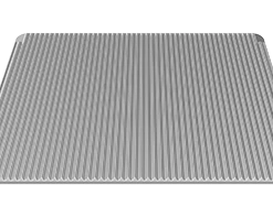 Unox FAKIRO 60X40 RIBBED/FLAT ALUMINIUM PAN. Kitchenware