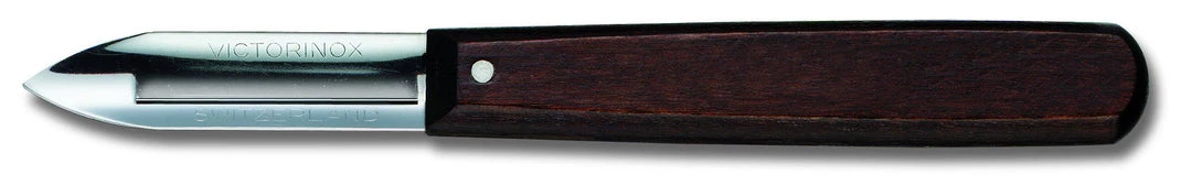 Victorinox "POTATO PEELER, SINGLE EDGE (FOR RIGHT HANDED), BUBINGAWOOD." Kitchenware 1 Victorinox "POTATO PEELER, SINGLE EDGE (FOR RIGHT HANDED), BUBINGAWOOD." Kitchenware