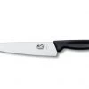 Kitchenware "VICTORINOX CARVING KNIFE, BROAD, 19 CM, COLOR: BLACK"