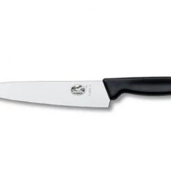 Kitchenware "VICTORINOX CARVING KNIFE, BROAD, 19 CM, COLOR: BLACK"