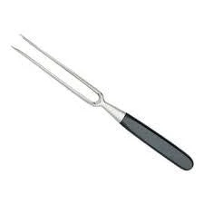"VICTORINOX CARVING FORK, STRAIGHT, FORGED, 18 CM, COLOR: BLA"