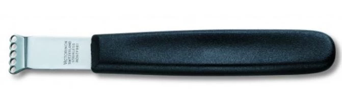 Kitchenware "VICTORINOX LEMON ZESTER, BLACK HANDLE." 1 Kitchenware "VICTORINOX LEMON ZESTER, BLACK HANDLE."