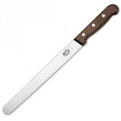Victorinox SLICING KNIFE, ROSEWOOD. DALBERGIA LATIFOLIA (ROSEWOOD) CITES. COUNTRY OF ORIGIN - SWITZERLAND. Kitchenware