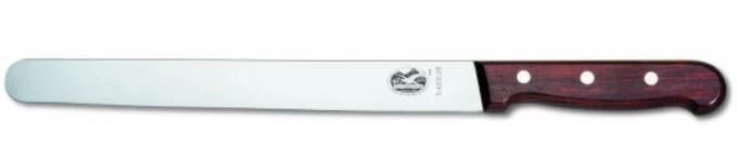 "VICTORINOX SLICING KNIFE, ROUND, 30 CM / 36MM, ROSEWOOD HAND" 1 "VICTORINOX SLICING KNIFE, ROUND, 30 CM / 36MM, ROSEWOOD HAND"