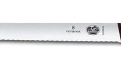 "VICTORINOX LARDING KNIFE, WAVY BLADE, 30 CM, ROSEWOOD HANDLE"