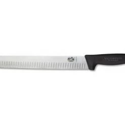 VICTORINOX SLICING KNIFE, FLUTED BLADE, FIBROX, 36 CM