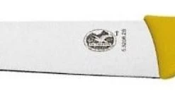 "VICTORINOX BUTCHER KNIFE, 20 CM, YELLOW FIBROX HANDLE"