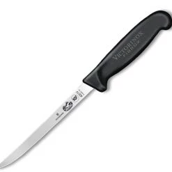 "VICTORINOX BONING KNIFE, STRAIGHT, EXTRA NARROW, 15 CM, BLA"