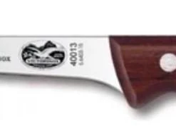 "VICTORINOX BONING KNIFE, CURVED EDGE, NARROW, 12 CM, ROSEWOO"