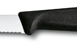 Victorinox SwissClassic PARING KNIFE, WAVY, 8CM. BLACK. COUNTRY OF ORIGIN: SWITZERLAND. Kitchenware