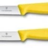 Victorinox Kitchenware SWISS CLASSIC PARING KNIFE, 10CM, 1 WAVY + 1 NORMAL CUT. YELLOW. BLISTER. BLISTER PACKAGING.