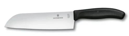 VICTORINOX SWISSCLASSIC SANTOKU KNIFE. 17CM NORMAL. BLACK. GIFT BOX. Kitchenware 1 VICTORINOX SWISSCLASSIC SANTOKU KNIFE. 17CM NORMAL. BLACK. GIFT BOX. Kitchenware