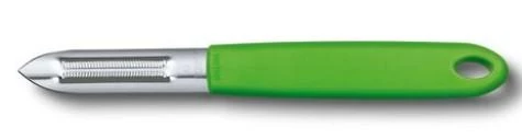 Victorinox Kitchenware POTATO PEELER WITH SERRATED EDGE. GREEN 1 Victorinox Kitchenware POTATO PEELER WITH SERRATED EDGE. GREEN