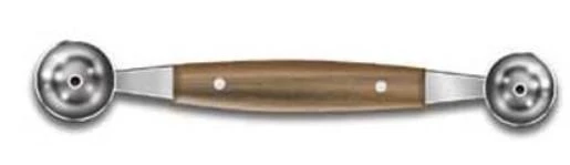 "VICTORINOX POTATO BALLER WITH 2 SCOOPS, 22 + 25MM ,. WOODEN" 1 "VICTORINOX POTATO BALLER WITH 2 SCOOPS, 22 + 25MM ,. WOODEN"