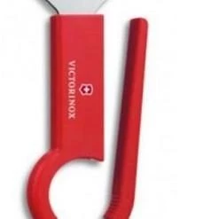 VICTORINOX PET BOTTLE OPENER. RED.