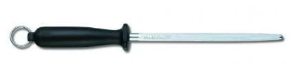"VICTORINOX DOMESTIC SHARPENING STEEL, ROUND, BLACK, MIDDLE F" Kitchenware 1 "VICTORINOX DOMESTIC SHARPENING STEEL, ROUND, BLACK, MIDDLE F" Kitchenware