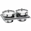 WMF Professional Soup Station, 2 Soup Tureens With Cover.