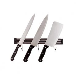 MM - Premium MAGNETIC KNIFE HOLDER W/ 5 BONUS HOOKS - 45 CM Kitchenware