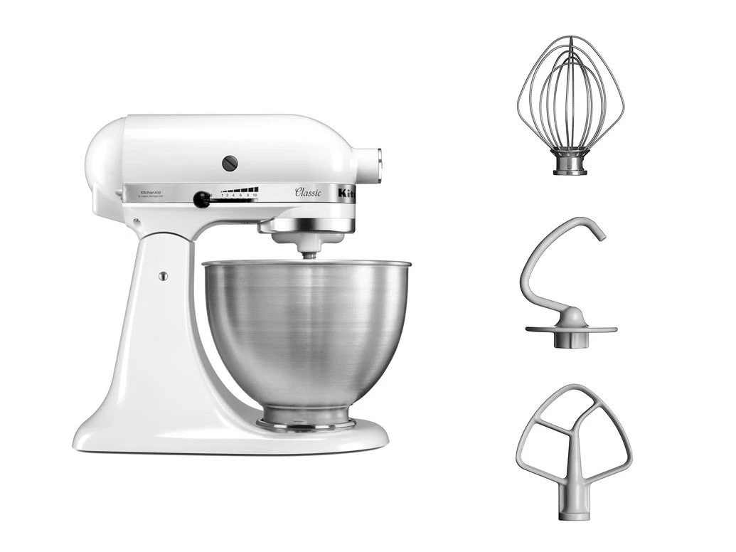 KitchenAid CLASSIC 4.3 L Tilt-Head Stand Mixer - White 2 KitchenAid CLASSIC 4.3 L Tilt-Head Stand Mixer - White
