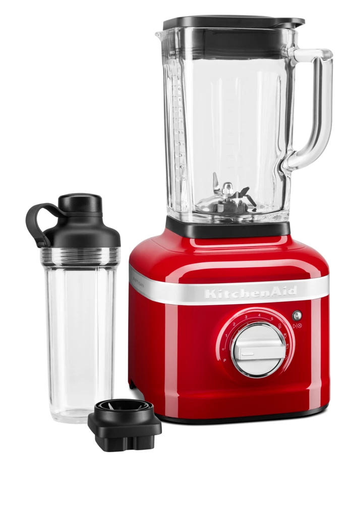 KITCHENAID ARTISAN BLENDER K400 WITH PERSONAL JAR - CANDY APPLE 1 KITCHENAID ARTISAN BLENDER K400 WITH PERSONAL JAR - CANDY APPLE