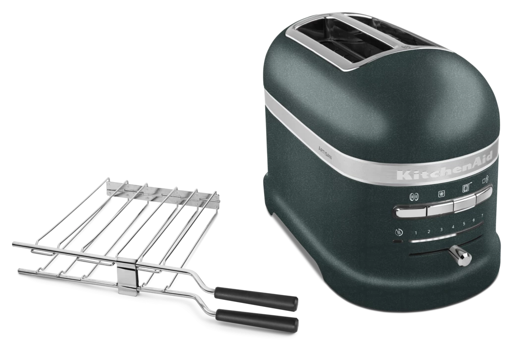 KITCHENAID ARTISAN 2-SLOT TOASTER 5KMT2204 - PEBBLE PALM 2 KITCHENAID ARTISAN 2-SLOT TOASTER 5KMT2204 - PEBBLE PALM