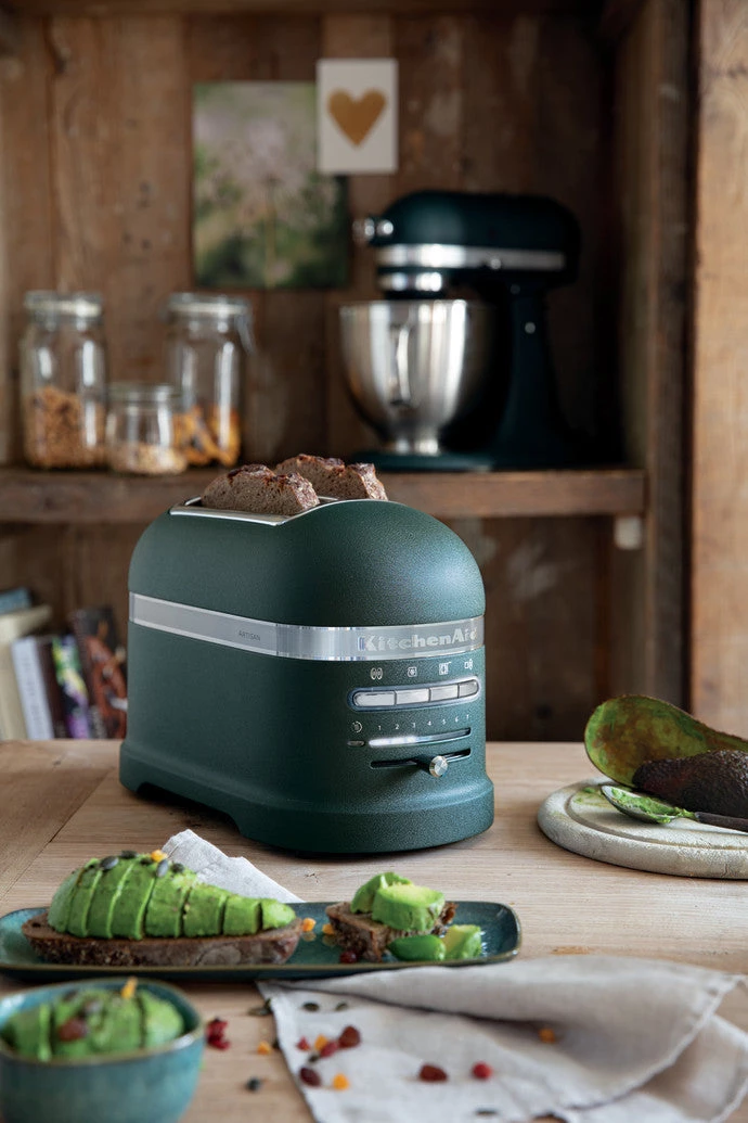 KITCHENAID ARTISAN 2-SLOT TOASTER 5KMT2204 - PEBBLE PALM 3 KITCHENAID ARTISAN 2-SLOT TOASTER 5KMT2204 - PEBBLE PALM