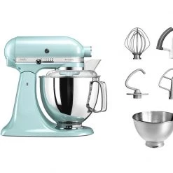 KitchenAid ARTISAN 4.8 L Tilt-Head Stand Mixer - ICE BLUE Mixers & Attachments