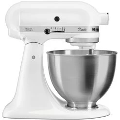 KitchenAid CLASSIC 4.3 L Tilt-Head Stand Mixer - White
