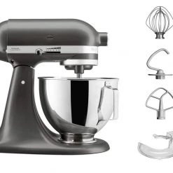 KitchenAid 4.3L Stand Mixer With Pouring Shield In Slate Mixers & Attachments