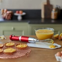 KITCHENAID CORDLESS HAND BLENDER WITH ACCESSORIES - CANDY APPLE Electric Appliances