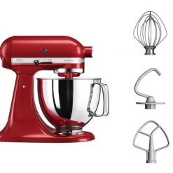 KitchenAid ARTISAN 4.8 L Tilt-Head Stand Mixer - Empire Red Mixers & Attachments