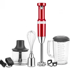 KITCHENAID CORDLESS HAND BLENDER WITH ACCESSORIES - CANDY APPLE Electric Appliances