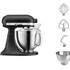 KitchenAid ARTISAN 4.8 L Tilt-Head Stand Mixer - Iron Black