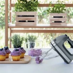 Mixers & Attachments KITCHENAID 9 SPEED HAND MIXER - CONTOUR SILVER 8 Mixers & Attachments KITCHENAID 9 SPEED HAND MIXER - CONTOUR SILVER