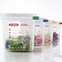 Araven Kitchenware Airtight Container Polypropylene GN 1/2 9 Araven Kitchenware Airtight Container Polypropylene GN 1/2