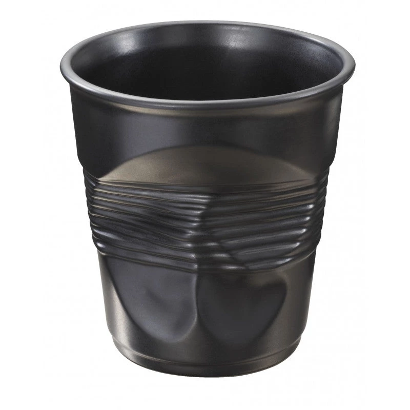 Revol Porcelain REVOL CAPPUCCINO CRUMPLE TUMBLER - 18 CL 7 Revol Porcelain REVOL CAPPUCCINO CRUMPLE TUMBLER - 18 CL