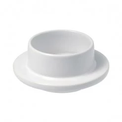 Revol Porcelain Tableware REVOL BUTTER DISH WITHOUT LID, WHITE