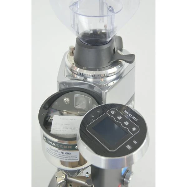 Mazzer Robur S Electronic Black Espresso Grinder. 4 Mazzer Robur S Electronic Black Espresso Grinder.
