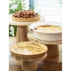Revol Porcelain Tableware REVOL WOOD CAKE STAND