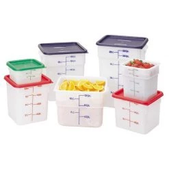 Cambro, Translucent Square Food Storage Container Kitchenware