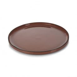 Revol Porcelain Crockery REVOL CARACTERE DINNER PLATE CINNAMON - 26 CM